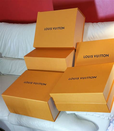 Louis Vuitton boxes